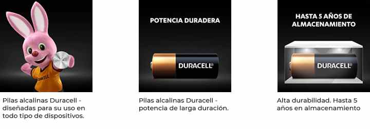 Pilas de botón de Duracell: potencia de larga duración