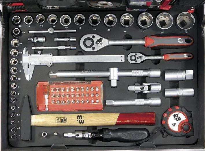 B.TOOL KIT DE SERVICIO ASISTENCIA TÉCNICA DE 134 PIEZAS BTK134A | Miravia