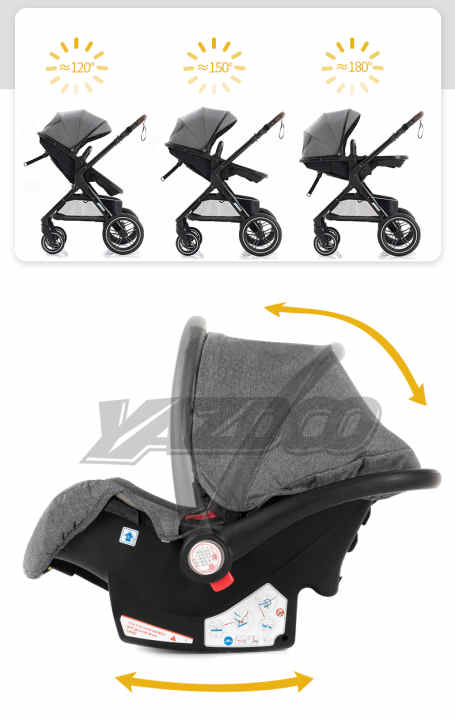 YAZOCO Carrito Bebe Doblar Carrito Bebe 3 en 1 Accesorios de