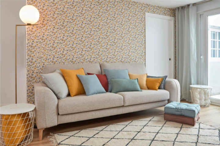Cojines Sofa con Relleno Incluido [40x40 y 30x50 cm] - Fundas Cojines  sillas jardin Cama y Sofá.