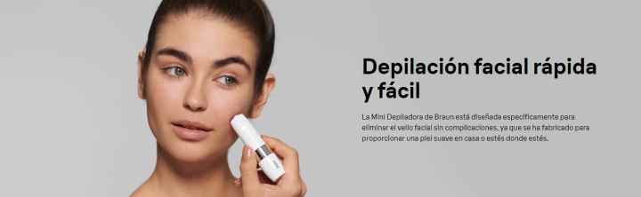 DEPILADORA MINI RASURADORA FACIAL FS1000