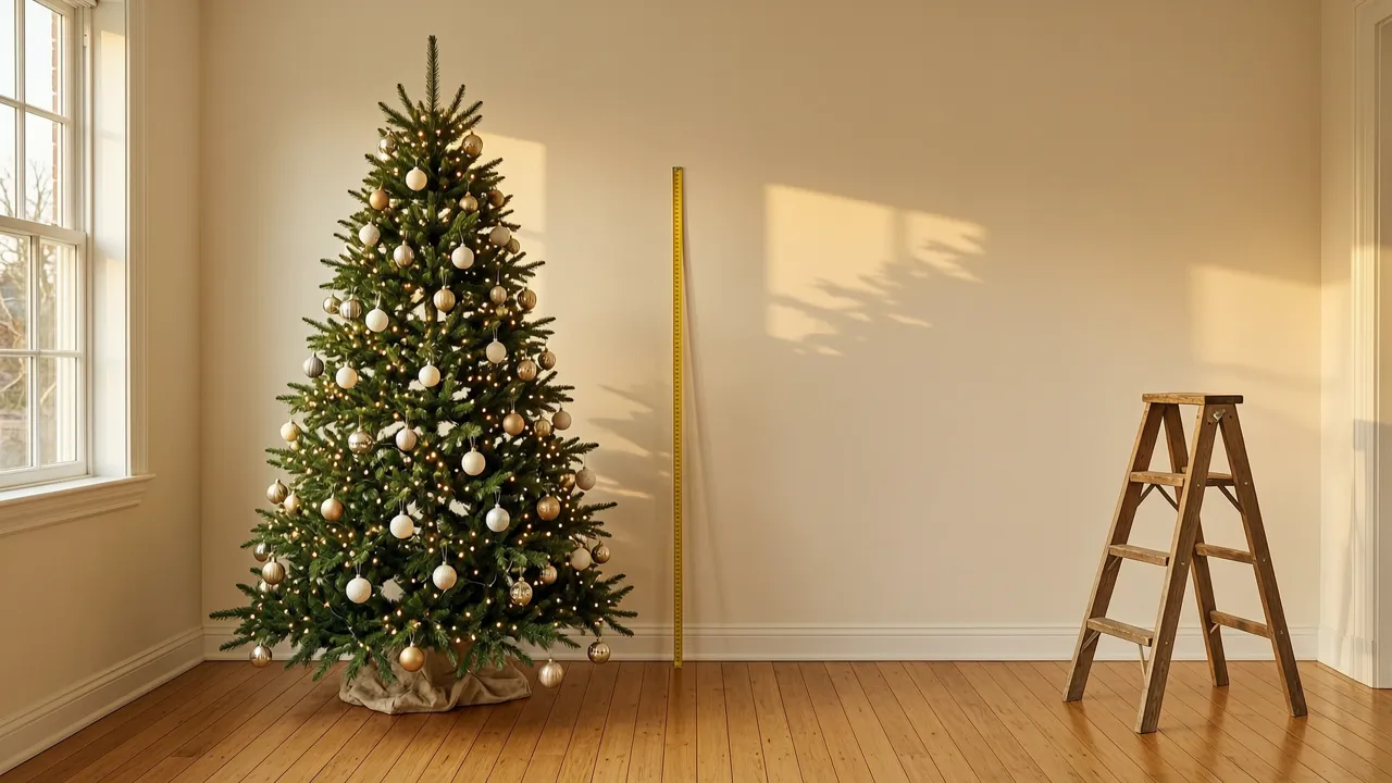 Árbol de Navidad de 240cm: Cuánto Espacio Necesitas Realmente