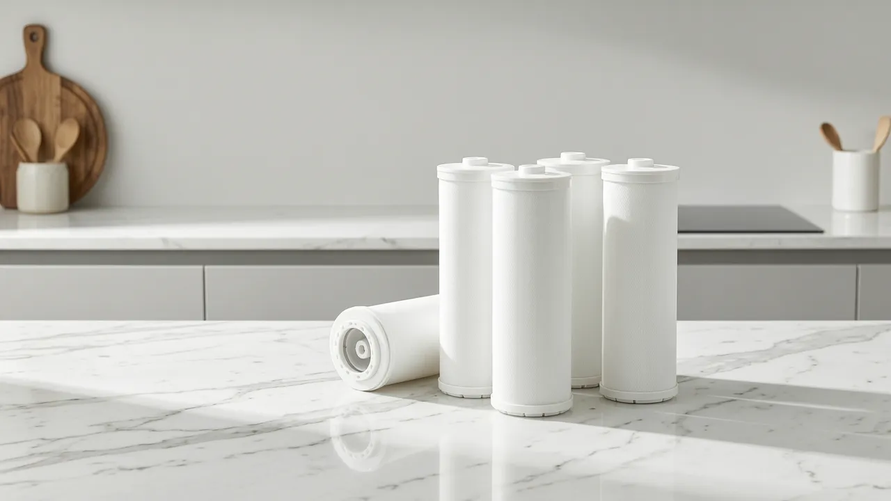 Cartuchos filtrantes de agua: tipos, compatibilidad y cambio