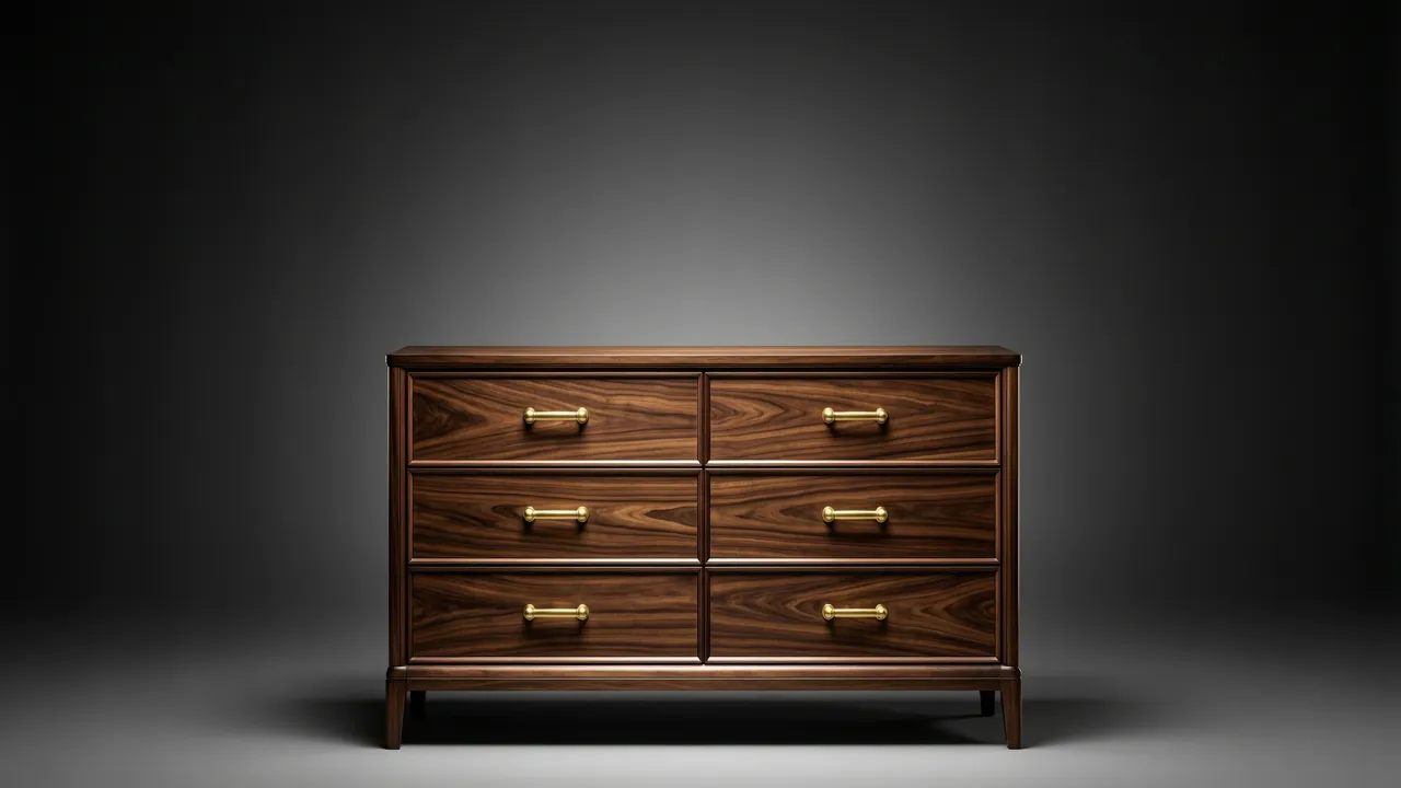 Cómoda de Madera Oscura de 6 Cajones: Guía Completa