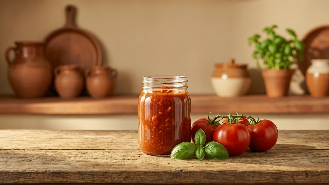 Salsa de tomate casera en 25 minutos: trucos para que no sepa a bote