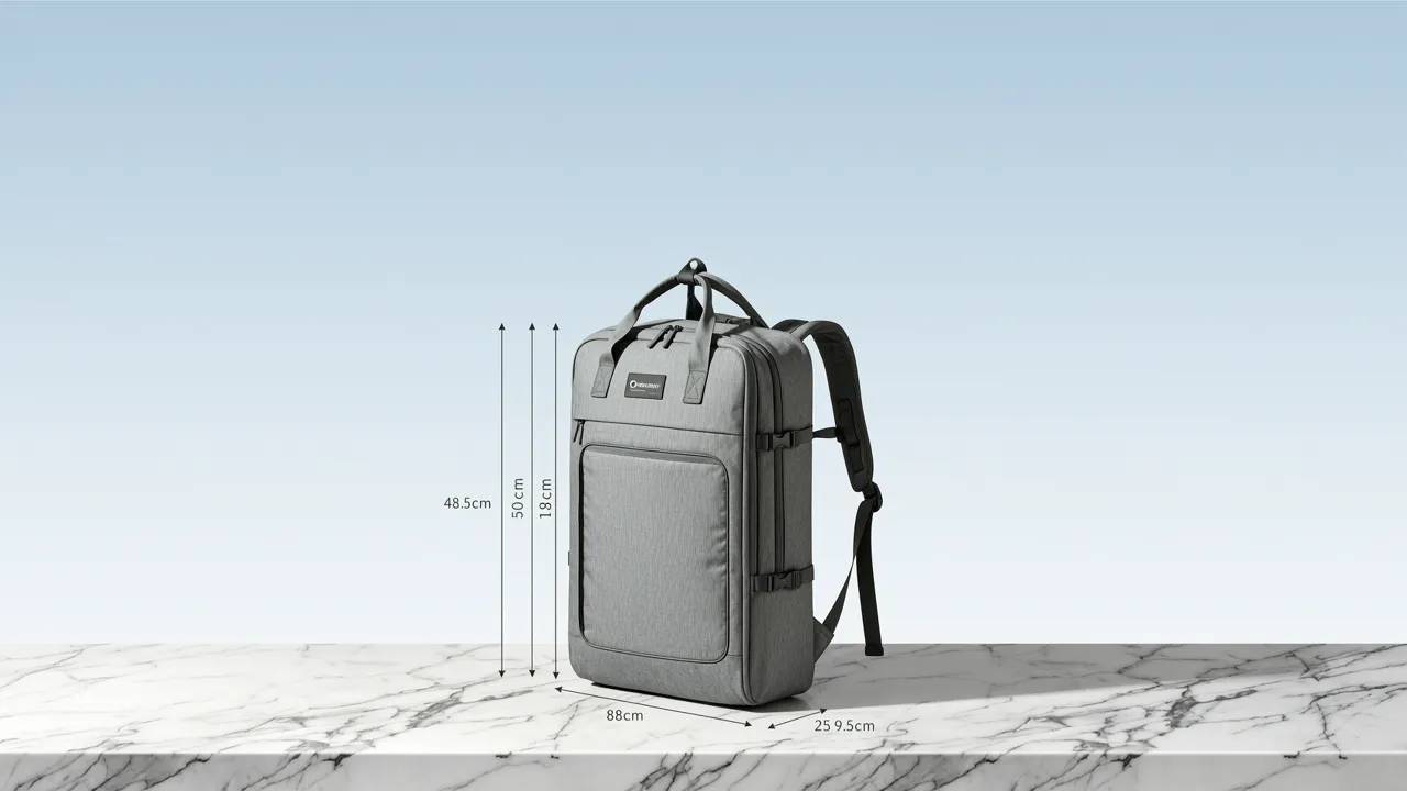 Mochila de cabina 40x30x20 para Ryanair: cómo evitar que te la rechacen