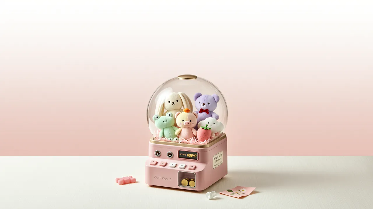 Máquina de Garra Rosa para Niños: Guía de Compra para que la Diversión Dure