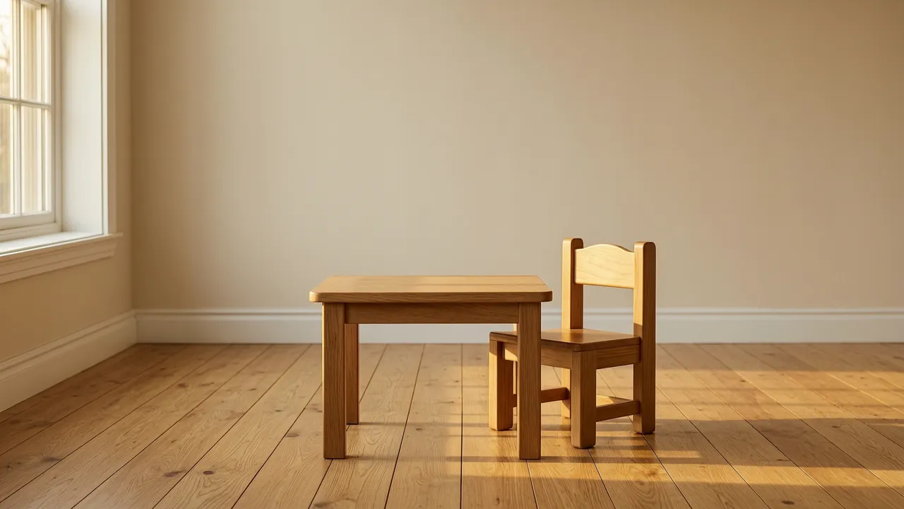 Mesa y silla infantil: cómo elegir la altura correcta para tu hijo