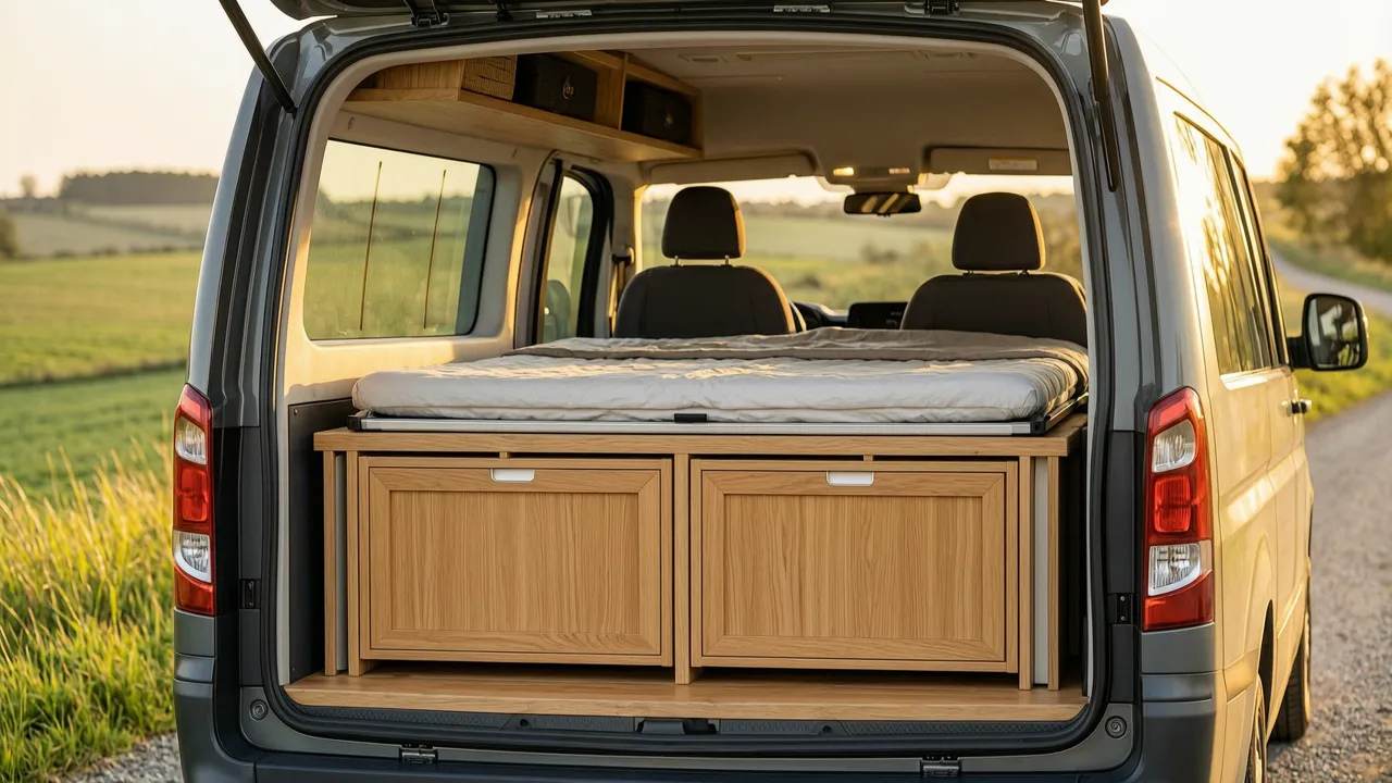 Módulos camper desmontables para furgoneta: la alternativa a la conversión fija