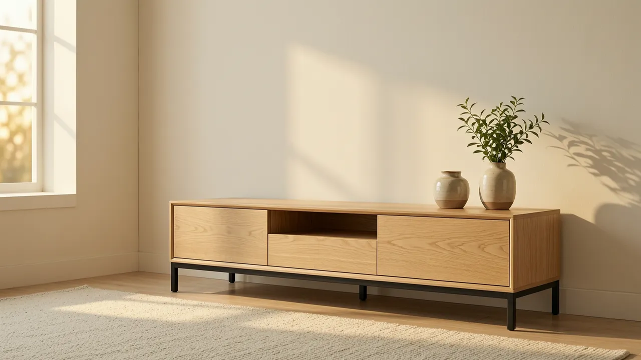 Muebles TV Modernos: Estilos, Medidas y Cómo Ocultar los Cables