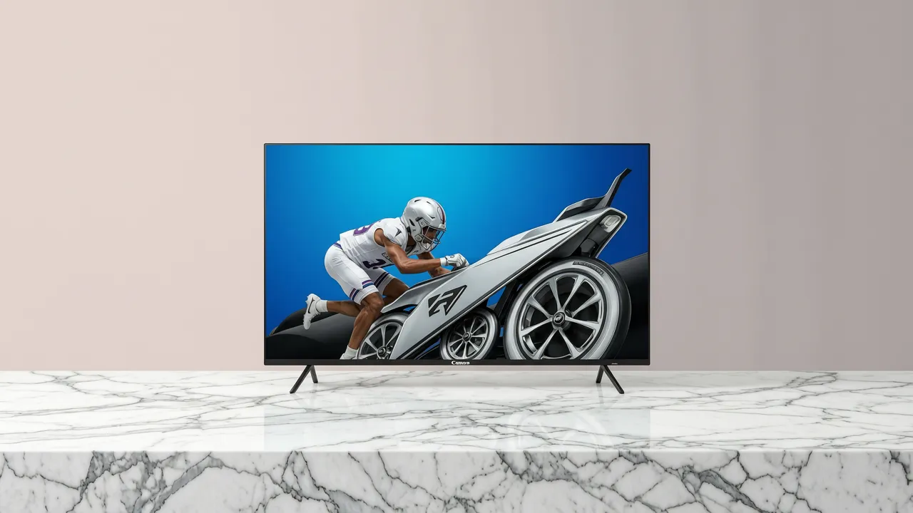 Televisor para Seguir un Marcador Ajustado sin Perder Jugadas