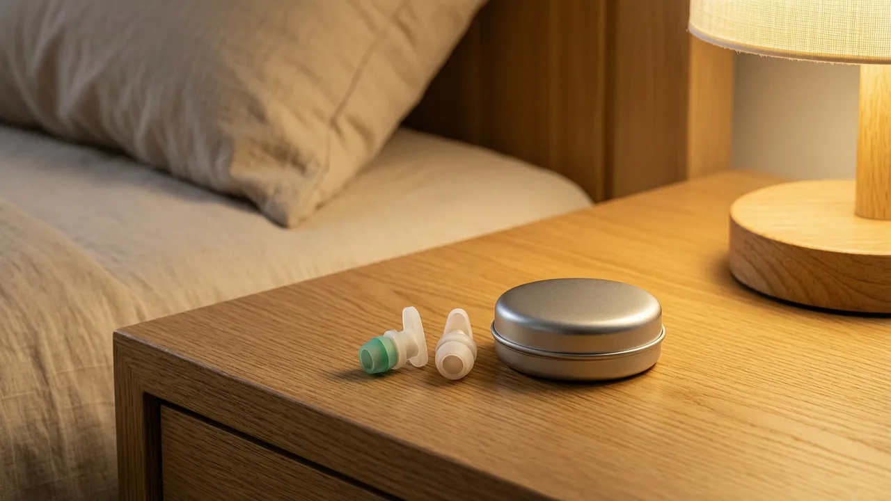 Tapones de oídos de silicona para dormir junto a quien ronca