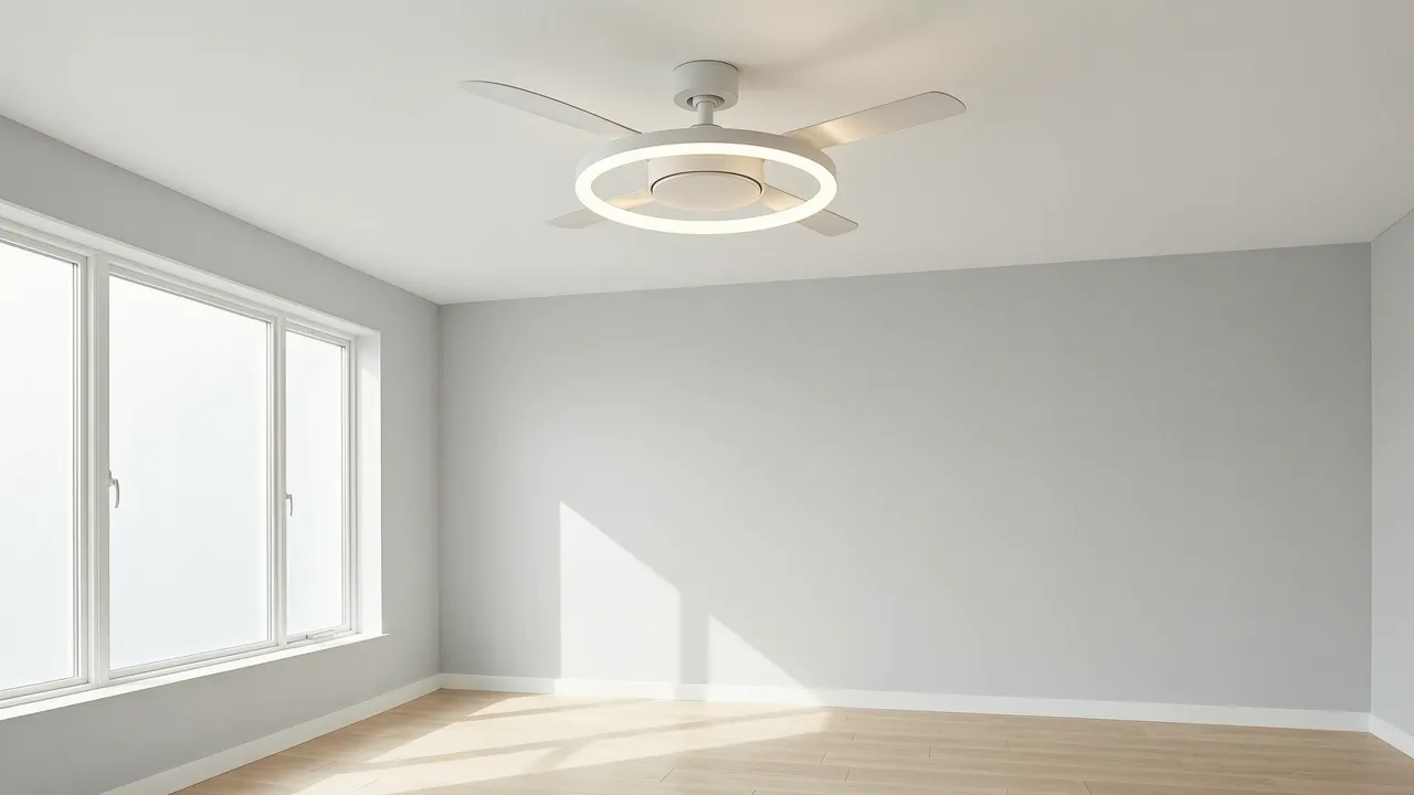 Ventilador de Techo con LED de 40W: Luz y Aire en un Solo Punto