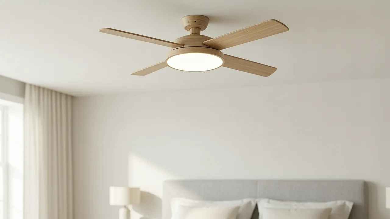 Ventilador de Techo de 4 Aspas de Marca Poco Conocida: Cómo Saber si es Fiable